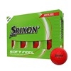 Srixon Soft Feel Brite Red Golf Balls 2025