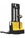 WSS15H 1500kg Light Duty Fully Electric Straddle Leg Stacker 3000mm lift