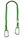 NLG 101519 Bungee Tool Lanyard, Twin Carabiner Max Load:3kg