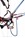 CAMP GYRO Work Positioning Lanyard Twin 5mtr