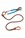 SQUIDS 3110F(X) 10lb Tool Lanyard Dual Carabiner