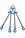 21 tonne Grade 100 4Leg Chainsling c/w Safety Hooks