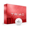 Wilson Triad White Golf Balls 2025