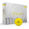 Wilson Duo Soft Yellow Golf Balls 2025