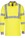 Portwest FR77 Yellow Flame Resistant Anti-Static Hi-Vis Long Sleeve Polo Shirt