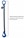 6.7 tonne Grade 100 1Leg Chainsling c/w Latch Hook