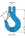 Yoke X-043/S G100 Clevis Sling Latch Hook