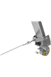 3000kg Aluminium Gantry, 4mtr beam, 1600-2200mm