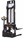 WS15H 1500kg Light Duty Fully Electric Stacker 3000mm Lift
