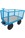 1tonne Heavy Duty Site Trolley c/w Pneumatic Tyres  and Removable Mesh Sides