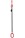 Special Offer 7mm 1.5tonne Single Leg Chainsling, Master Ring each end, 1mtr EWL