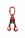 11.2 tonne 2 Leg Chainsling, Adjustable & c/w Latch Hooks
