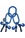 2.9 tonne Grade 100 4 Leg Chainsling c/w Latch Hooks