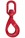 5.3 tonne 1Leg Chainsling, Swivel Self Locking Hook