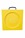 Hi-viz 400x400x40mm Recessed Square Outrigger Pad